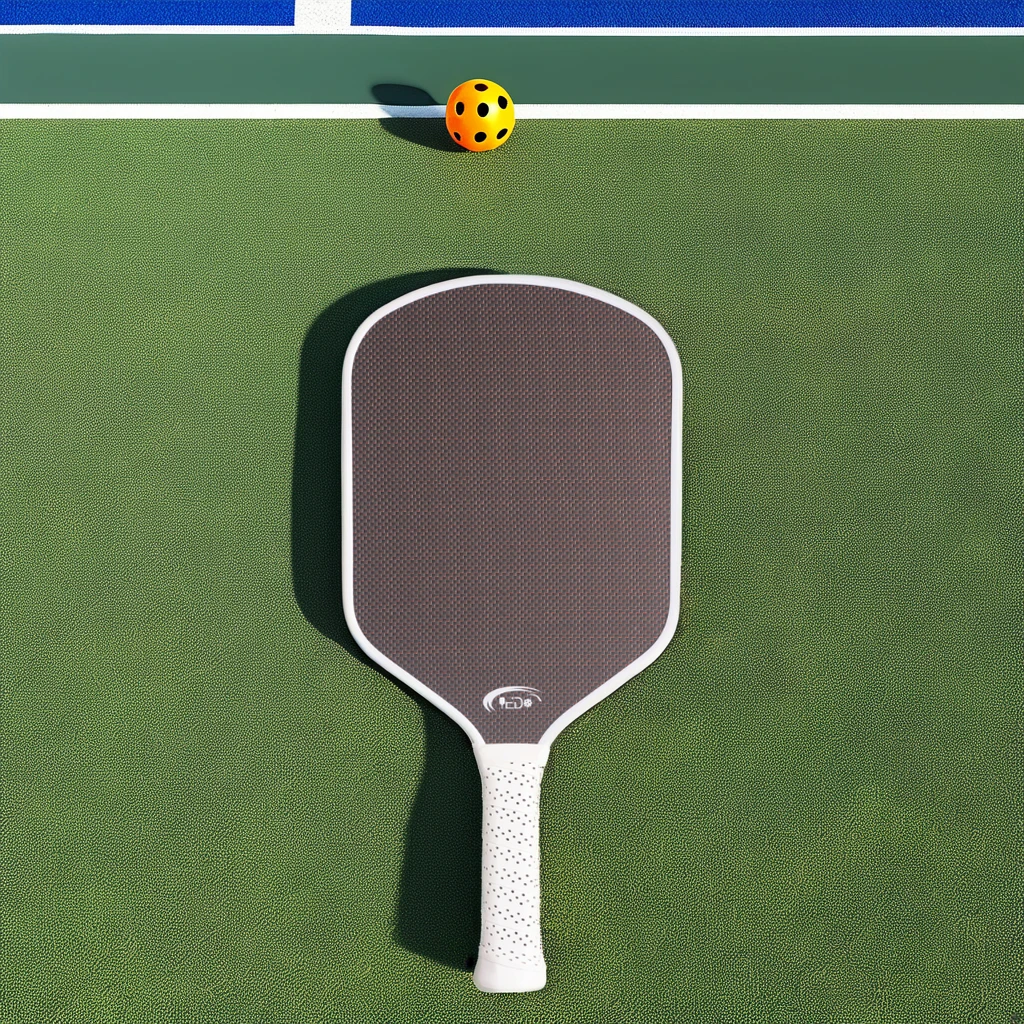 USAPA Standard Custom Thermoformed Foam Raw Carbon Fiber Titanium Weave Pro 16mm Gen 3 Pickleball Paddles with Edge Guard Tape