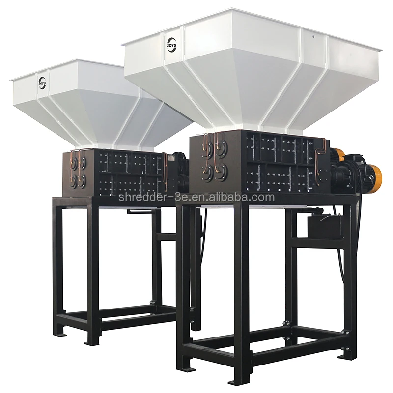 Battery Crusher/recycling Waste Electronic Products Crusher/shredder Plastic Shredder Four Shaft 10000 Max.production Capacity