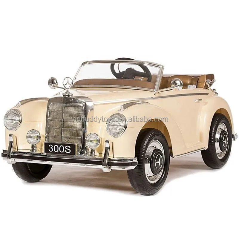 Kids Ride-On Car Licensed Mercedes-Benz 300S Electric Toy 12V Remote control