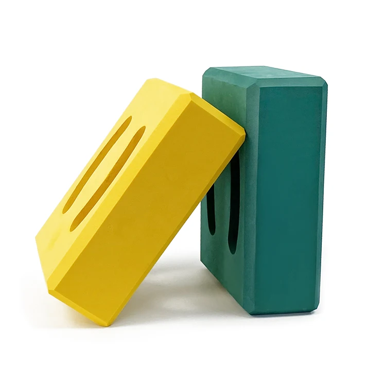 Harbour Wholesale Custom Print Logo High Density EVA Foam Hollow Yoga Block Cube