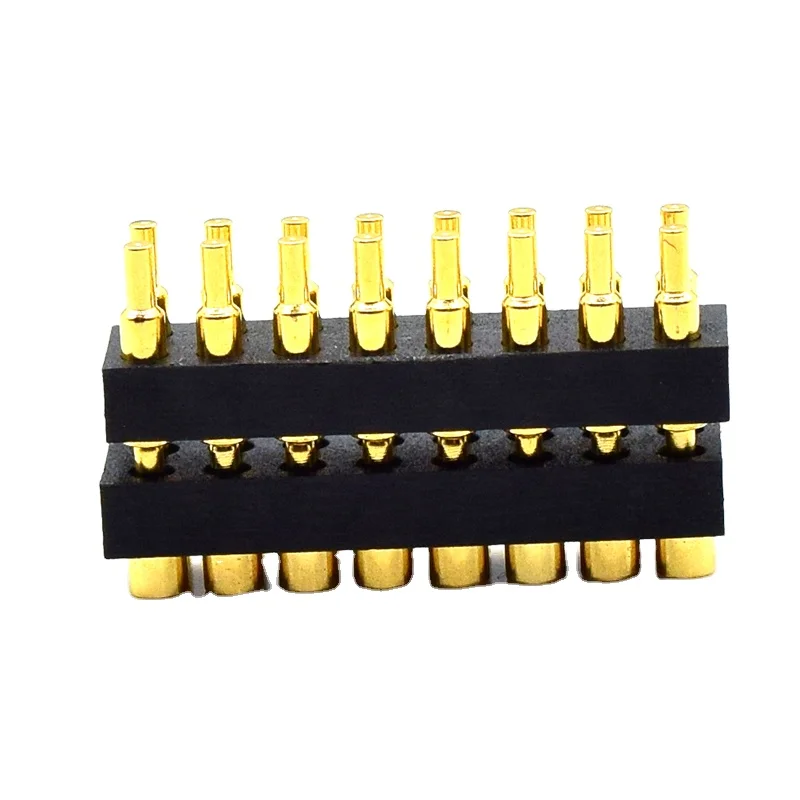 Electronic 2pin pogo pin cable connector with pcb pcb  pogo 5 pin usb c adapter