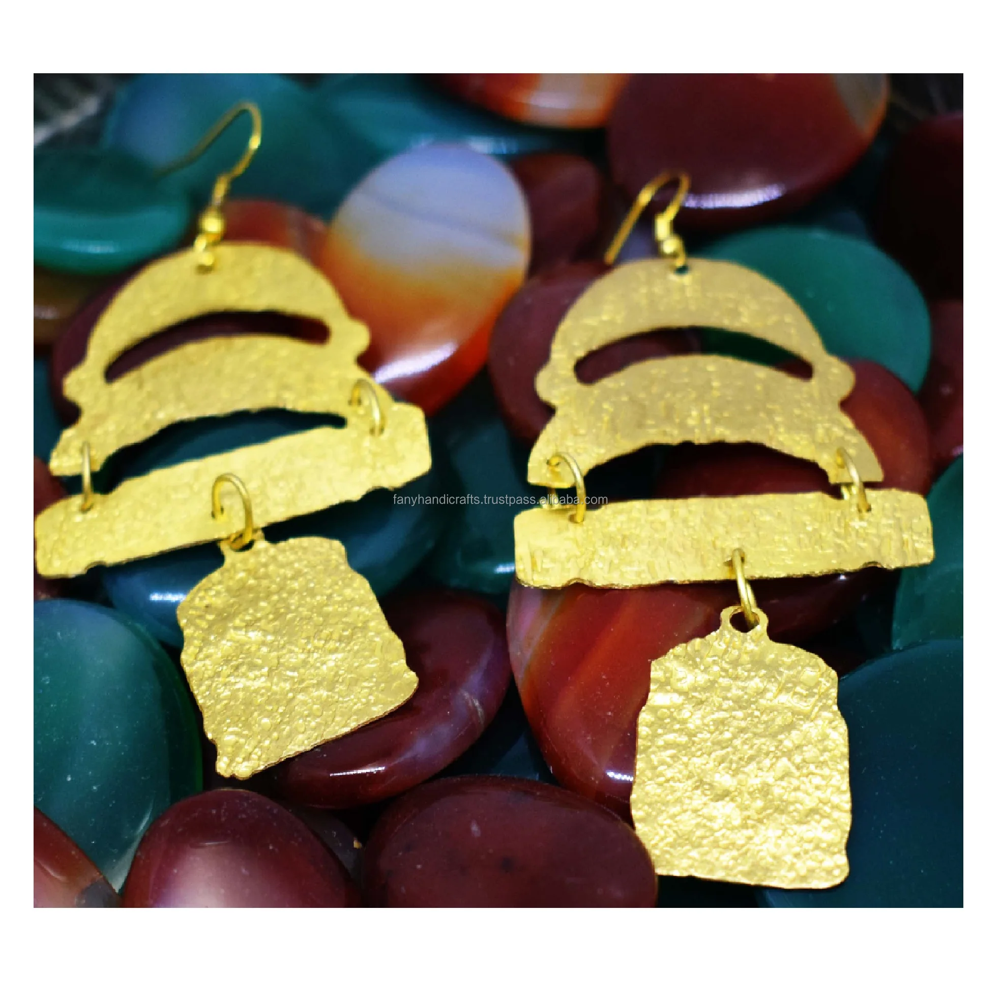 Hot Sales Gold Earrings For Women Girls Jewelry Accessories