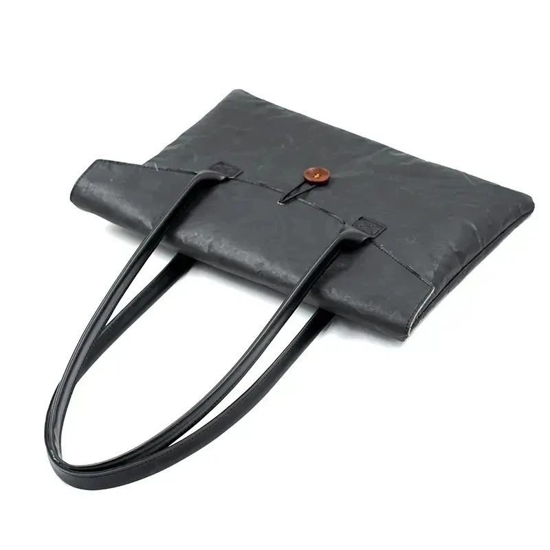 Custom Recycled Eco Reusable 1070d 13 14 15.4 16 Inch Washed Paper Dupont Tyvek Laptop Bag for MacBook Air Pro Notebook