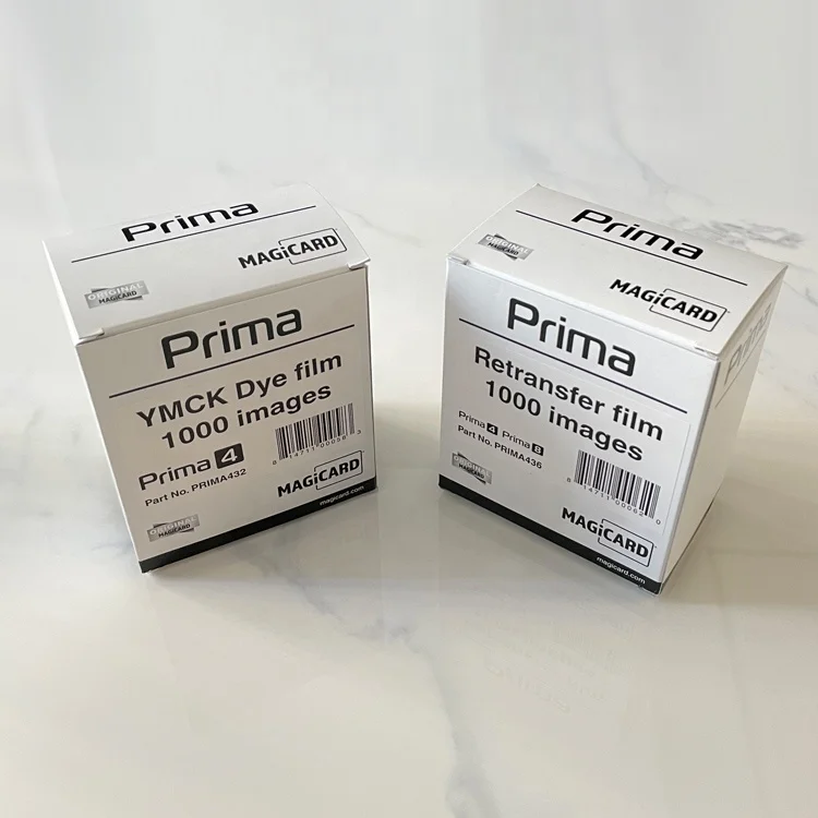 В наличии Новые расходные материалы Magicard PRIMA432 и PRIMA436 для печати PRIMA4