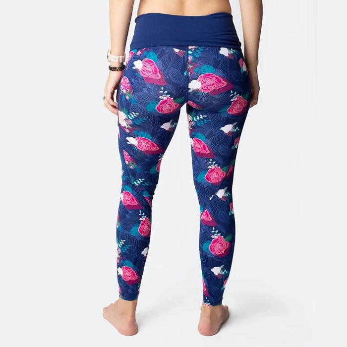 
Pregnant Womens Sportswear Leggings High Waist Belly Support Tights 