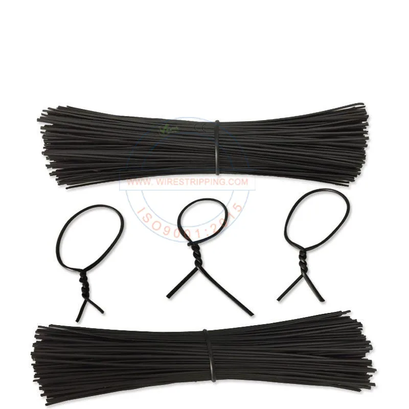 High quality wire tying iron core metal twist tie for winding cables