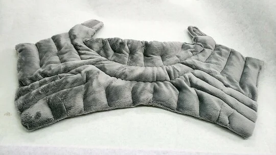 Factory Wholesale Price Weighted Add Microwave Heating Pillow Microwavable Heated Neck Wrap