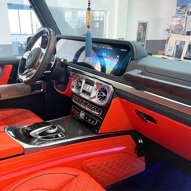 Комплект для всего салона g63 обновленный до mercedes g wagon class комплект обновления интерьера w464