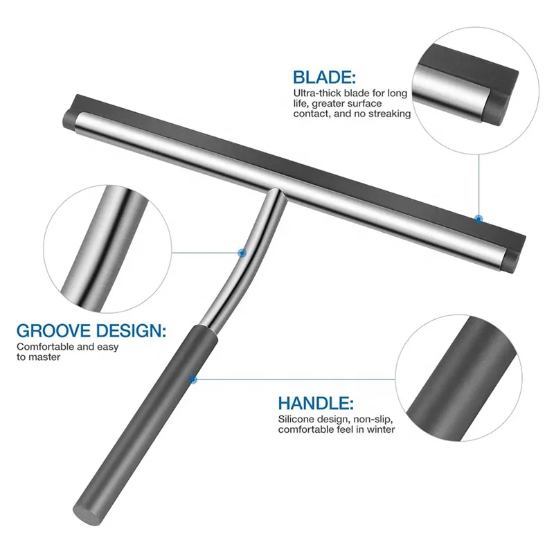 Custom Car Wrap Squeegee Glass Floor Squeegee Stainless Steel Squeegee with Custom Logo for Promotion