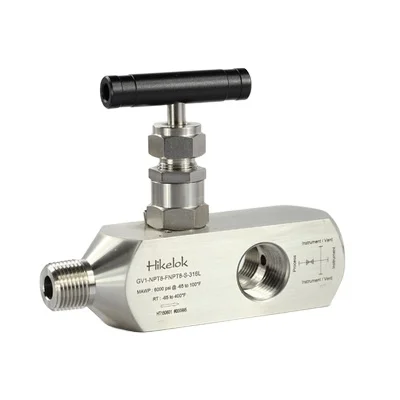 Hikelok high pressure 6000 psi stainless steel 1/2' 3/4' NPT BSP multi- port single- port gauge valves valve manifolds