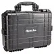 APACHE 4800 Amazon hot sell same plastic waterproof shockproof carry black hard tool case with foam and lock