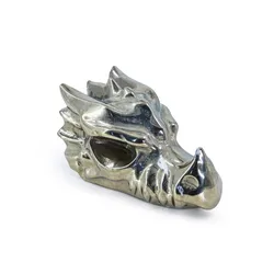 Wholesale Polished Pyrite Dragon Head Healing Nature Crafts Crystals