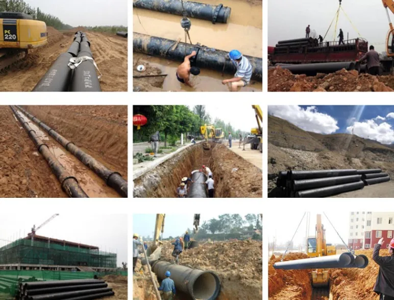 Flanged Pipe Ductile Iron EN545 ISO2531