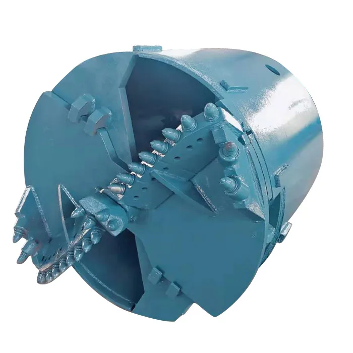 Rock drilling bucket and core barrel