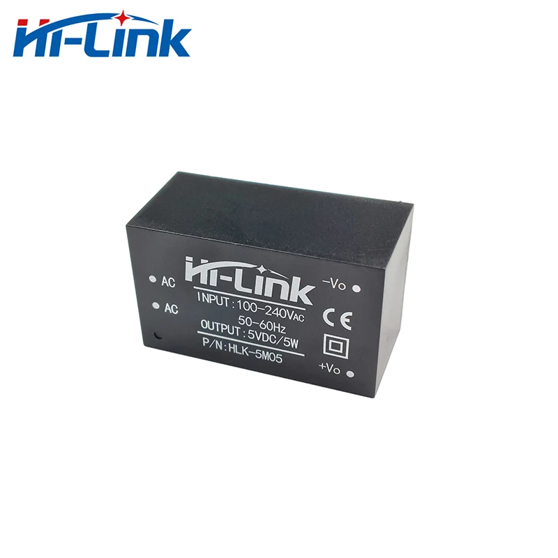 220V to 5V 1A 5W AC DC power Isolated module Low ripple HLK-5M05 Step down power supply