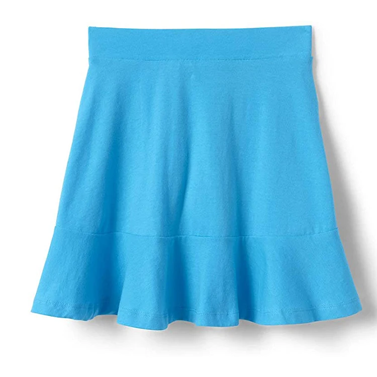 Young Girl Short Sportswear Skirt Child Active Sportswear Skirt Lightweight Run Tennis Golf Sports  Skort Skirt For Young Girl