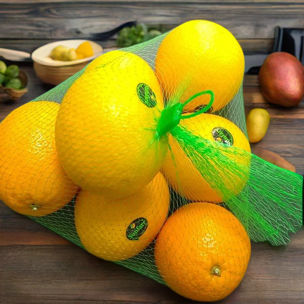 Made In China Eco-friendly PP HDPE Small Net Mesh Lemon Potato Fruit Vegetable Packaging Bags