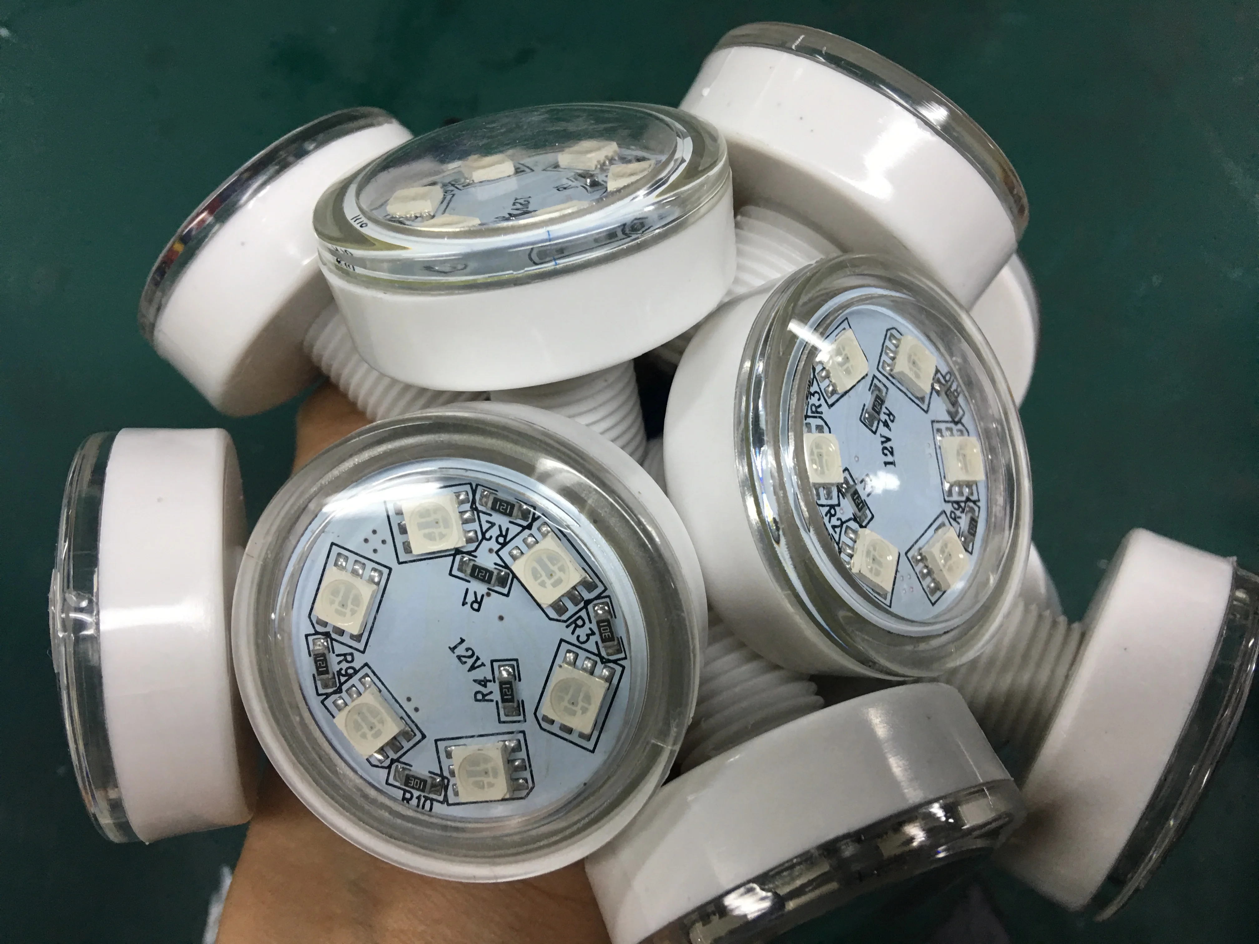 Amusement Park Ride led light 45mm 6 smd5050 rgb led pixel UCS2903 Fairground amusement programmable