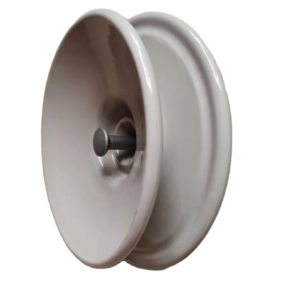 Porcelain disc insulator  Disc suspension insulators   WHITE     XWP-70  double-deck insulators