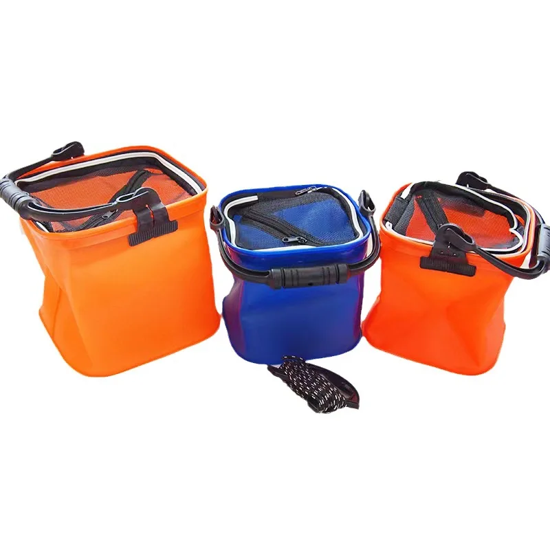 Складное рыболовное ведро