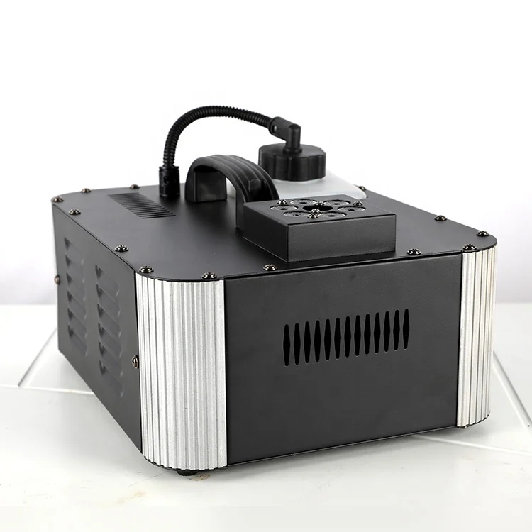 Special Effects For Wedding Party Led Black Stage Ground 1500W Fog Smoke Machine DJ Power Vertical Fog Machine Fogger Machine