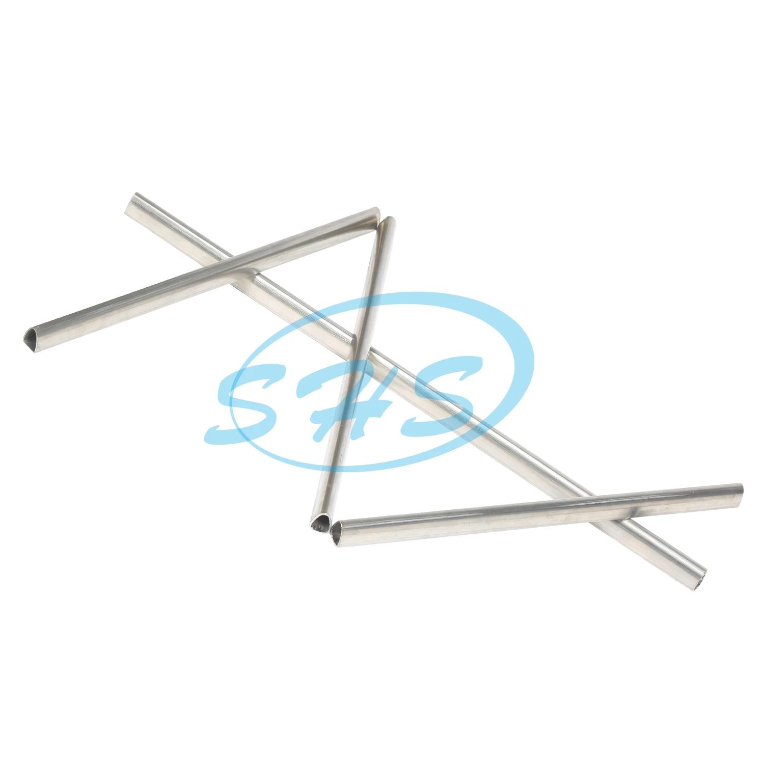 Stainless Special-shaped pipes vaulted tubes D-shaped pipe AISI 201 304 316L ss tube with mill finishing for clotheshorse