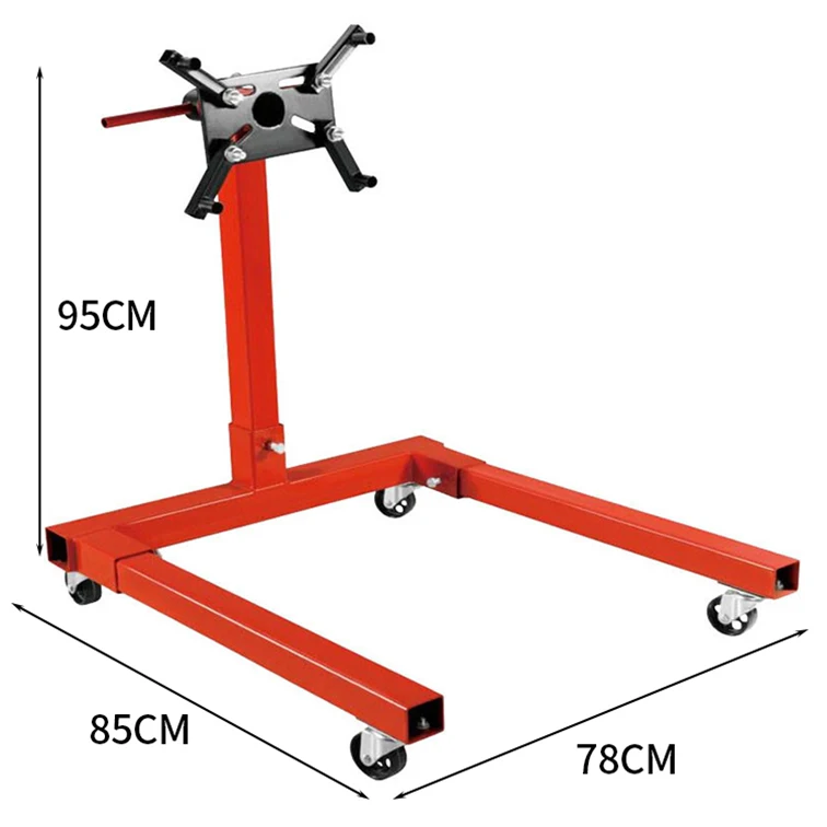 Оптовая продажа для сборки и разборки двигателей 1250 фунтов Емкость 360 градусов головки двигателя стенд ремонта автомобиля
