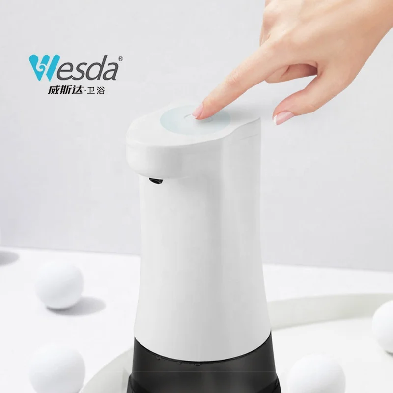 WESDA кухонный датчик для ванной комнаты детский пластиковый автоматический пенопласт Бесконтактный аппарат жидкой пены электрический умный дозатор мыла