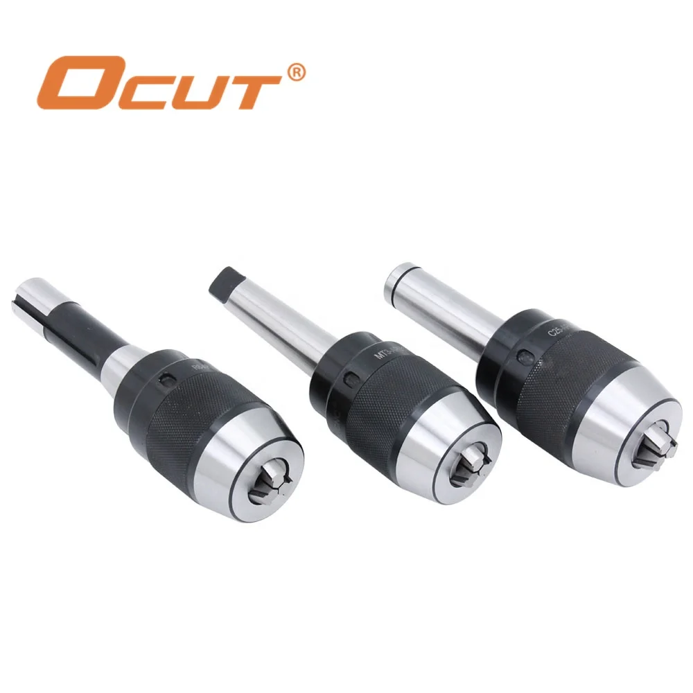13mm 16mm Taper Fitting Drill Chuck C20 APU13 Integrated Keyless Drill Chucks with Straight Shank Keyless Drill Chuck