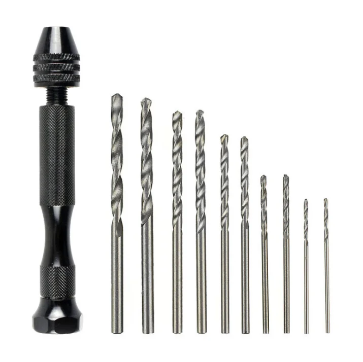 Black hand Twist bit Vajraybodhi play model Hand Drilling Tool Mini Twist bit set