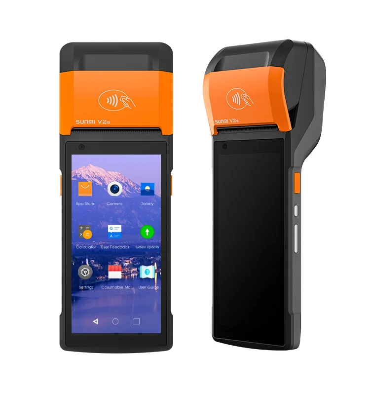 Lightweight Quick Charging V2s High Volume Touch Screen Display Pos Touch Screen Monitor Handheld Pos Machine