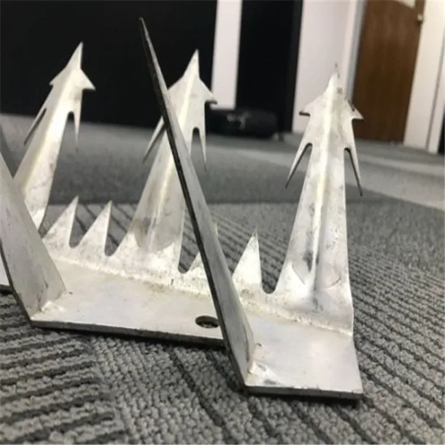 Manufacture Supply Wholesale Custom High Security big wall spike protective fence spike high quality wall spike