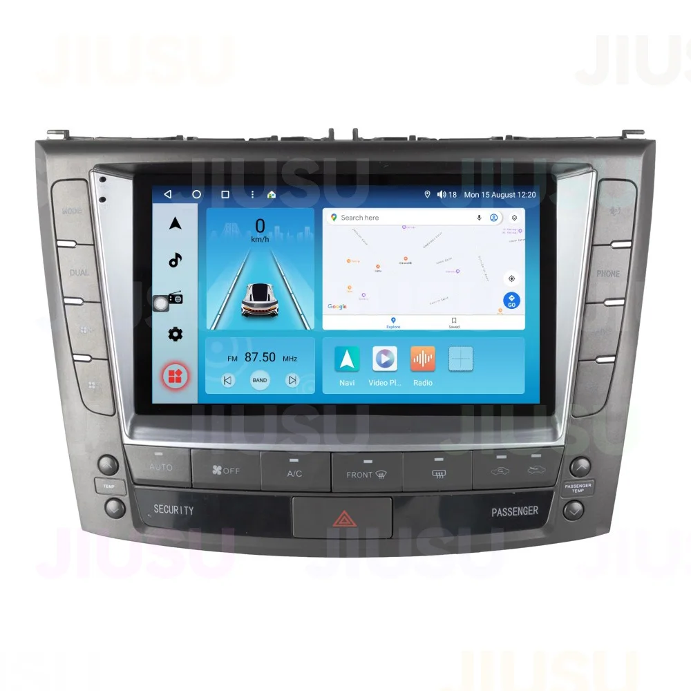 Автомагнитола на Android 12 GPS DVD-плеер стерео мультимедийная аудиосистема Для Lexus IS250 IS300 XE20 2005-2012 с Carplay DSP DAB