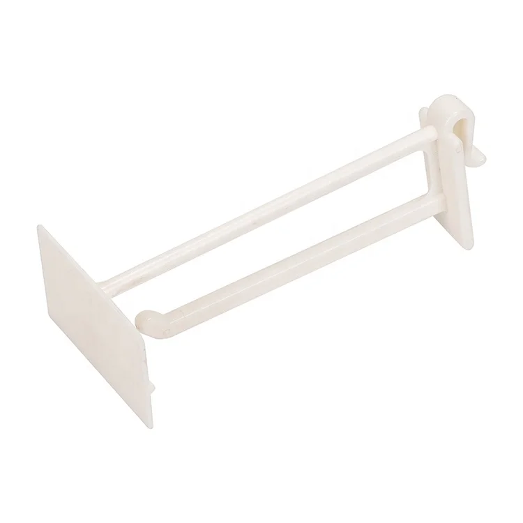 Supermarket Wire Hook Display Hanger Shop fittings and retail display accessories Slatwall Keyboard with Price Tag