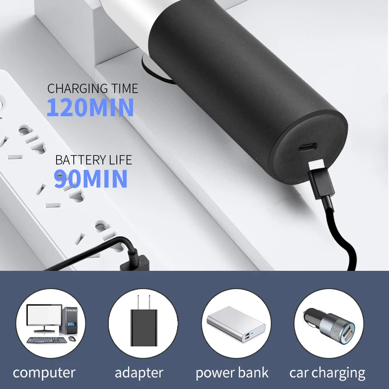 2024 Hot Sales 5 In 1 Mini Electric Mens Hair Beard Shaver IPX6 Portable USB Rechargeable Hair Trimmers