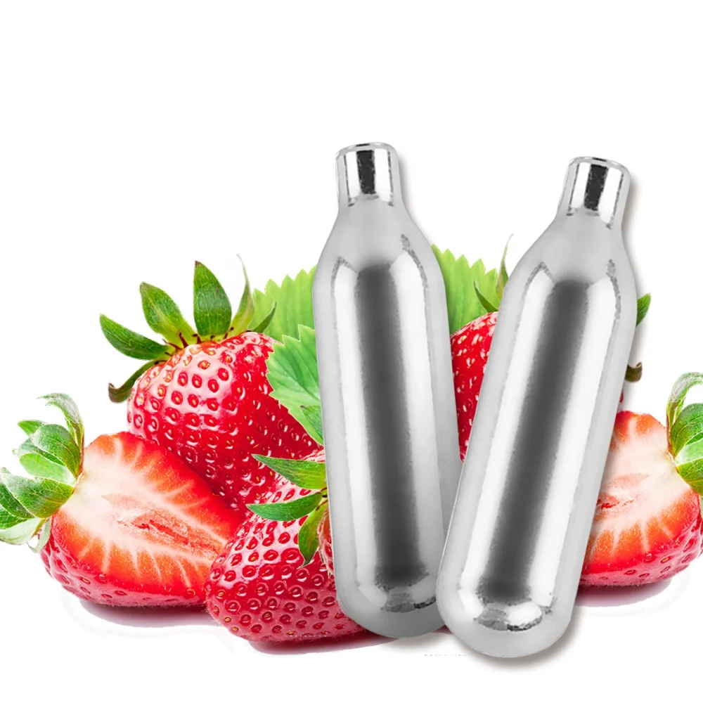 
8g N2O Cream Chargers Gas bottle nitrous oxide strawberry 