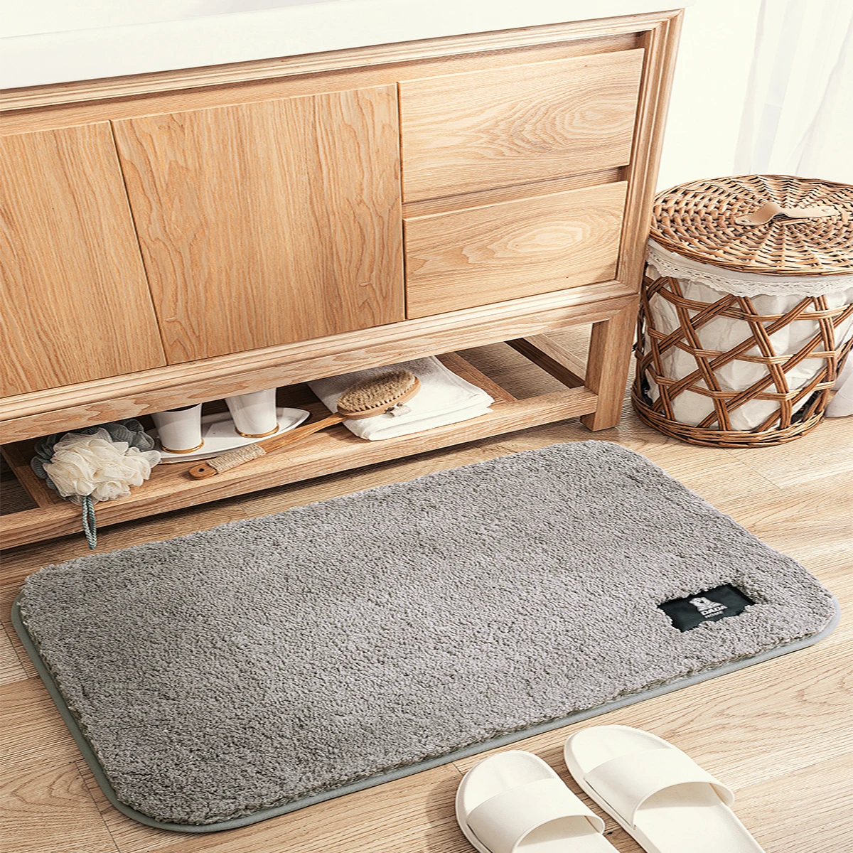 Изготовленный На Заказ нескользящий Водонепроницаемый Коврик для ванны с защитой от усталости