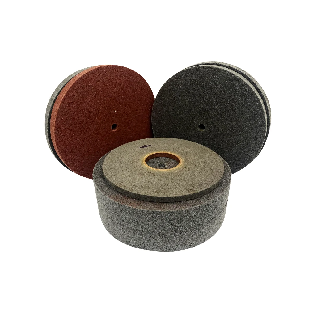 Nylon Buffing Wheel Non Woven Polishing Wheel For Metal Abrasive Silicon Carbide Grinding Wheel