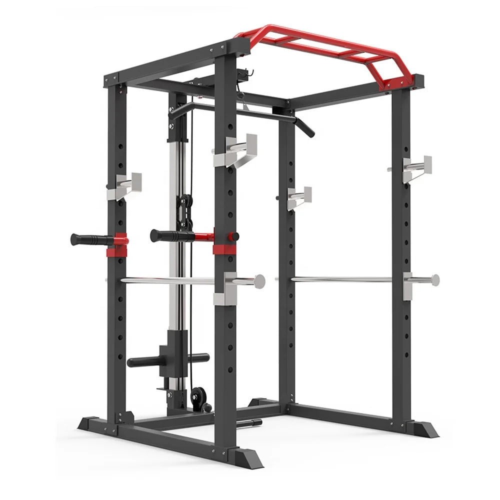 Fast delivery multi function Trainer gym equipment cable crossover power rack