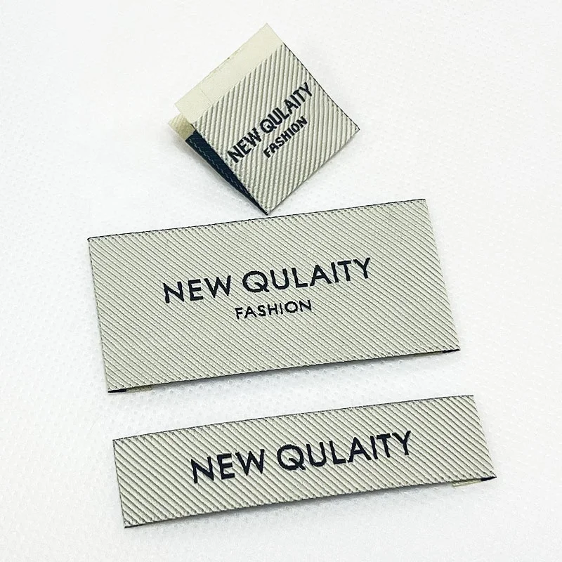 Custom tags neck labels for clothing brand