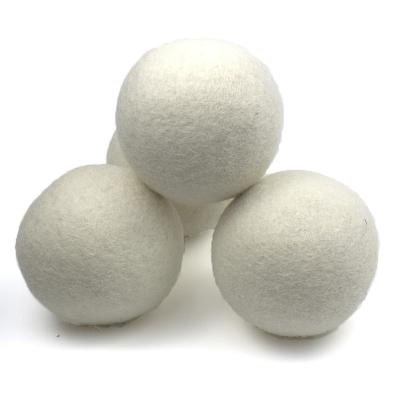 Wholesale 100% New Zealand Natural Laundry Wool Dryer Balls Organic