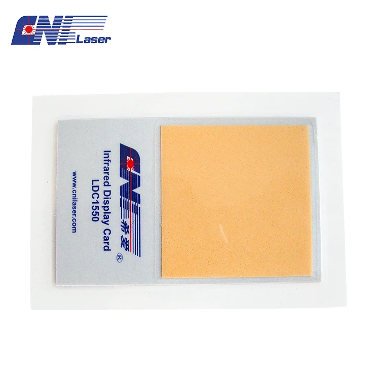 IR Laser detetor/laser sensor/ laser viewing cards 25*25mm