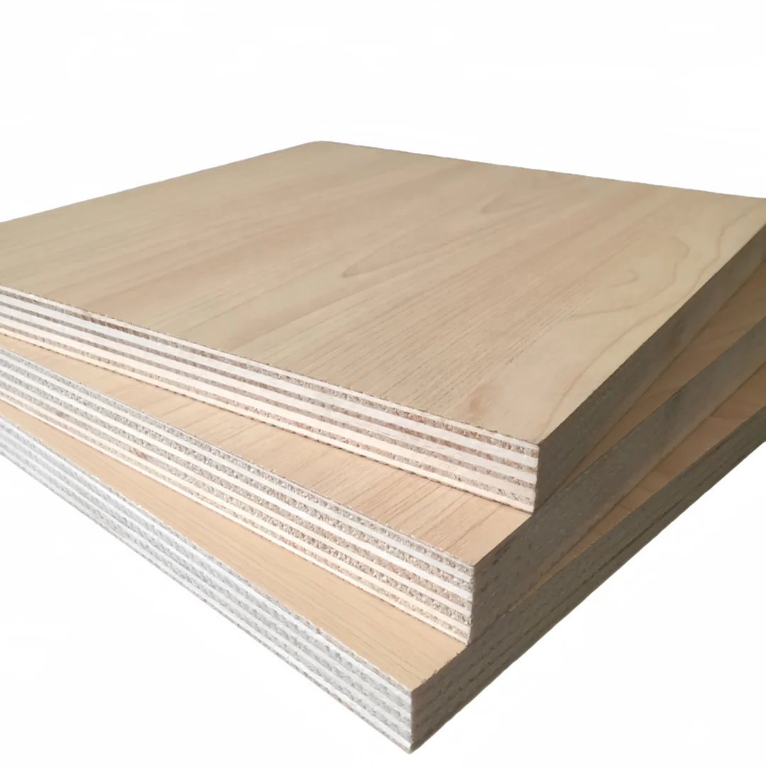 China Factory Hot Selling and High-quality E0 environmental grade glue multilayer solid wood melamine plywood