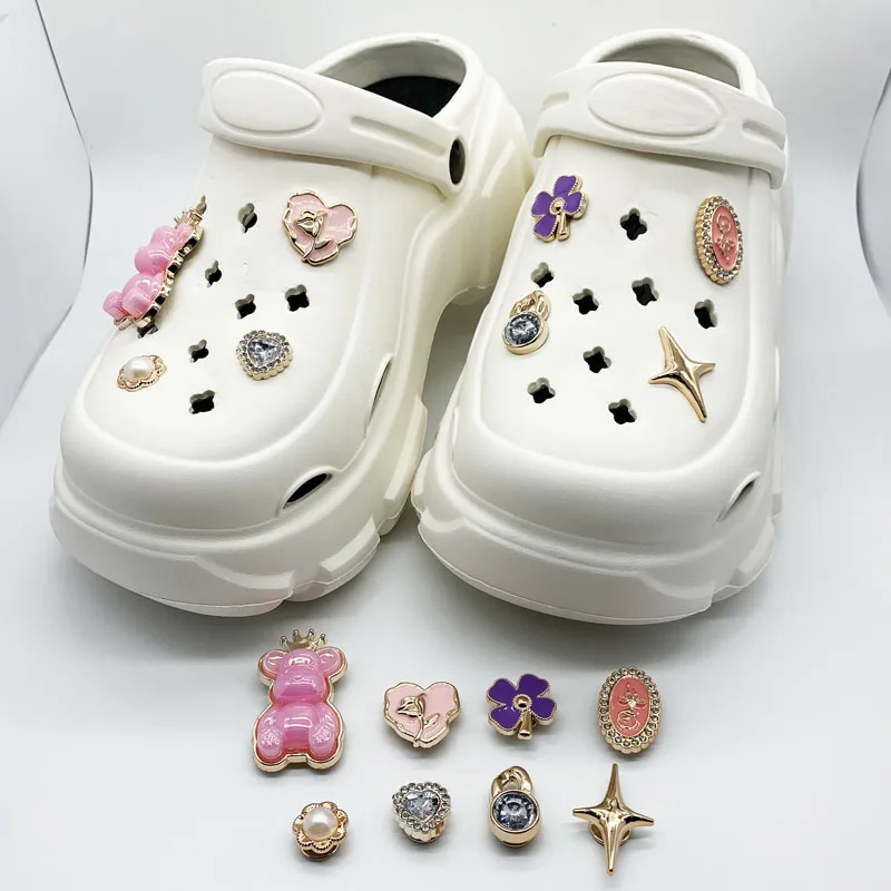 resin charm decorative product for rubber shoe decoration shoe chains decoration for shoes