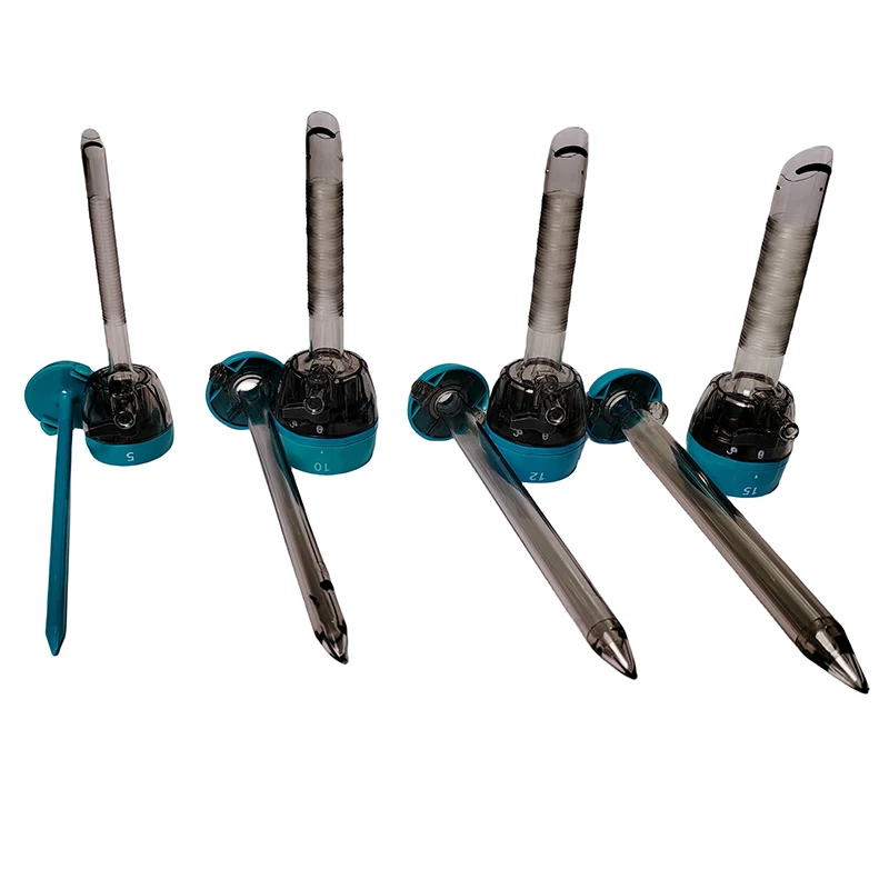High Quality 5mm 10mm 12mm 15mm disposable trocar laparoscopic puncture kit Laparoscopica de trocar