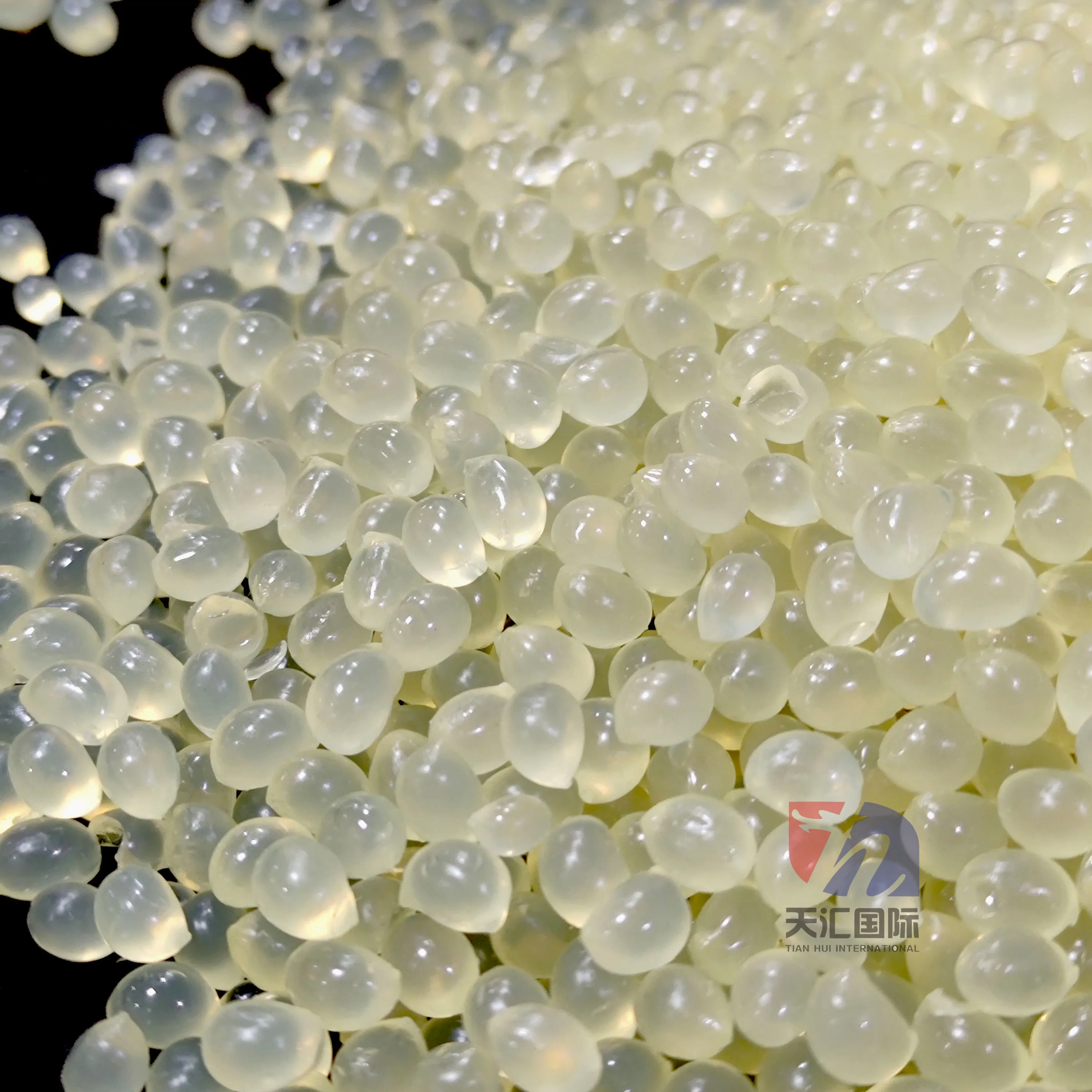 EVA yellow translucent hot melt adhesive for paper packaging sealing high bonding strength non woven product hotmelt glue pellet