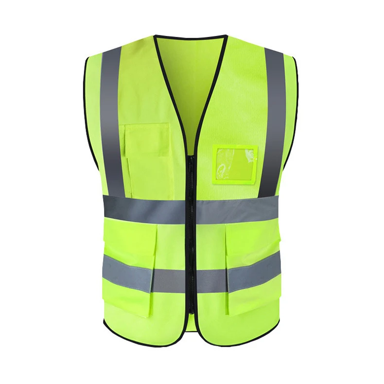 
customize polyester windproof flashing colorful outdoor running work men security reflective safety vest// 