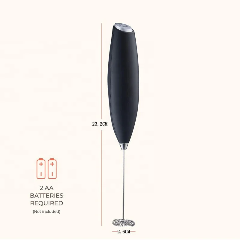 Electric Milk Frother Whisk Drink Mixer For Coffee Mini Foamer Coffee Foam Maker Milk Shake Mixer Stainless Steel Bubble Maker