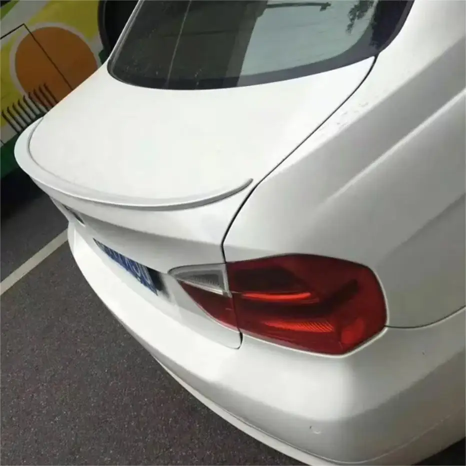 For BMW E90 M3 Style spoiler high quality ABS rear tail trunk wing spoiler for 3 series E90 2005-2011