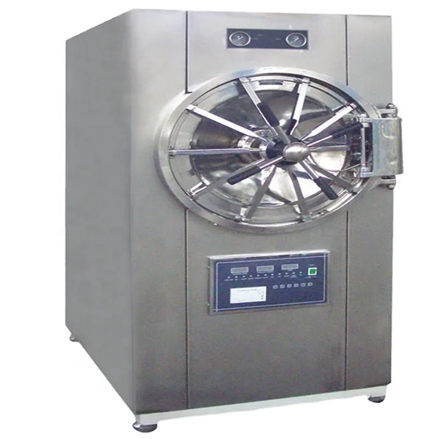 200L Stainless Steel  Horizontal cylindrical pressure steam sterilizer Autoclave Sterilization floor standing autoclave